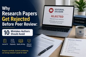 Why Research Papers Get Rejected Before Peer Review: 10 Mistakes Authors Should Avoid
